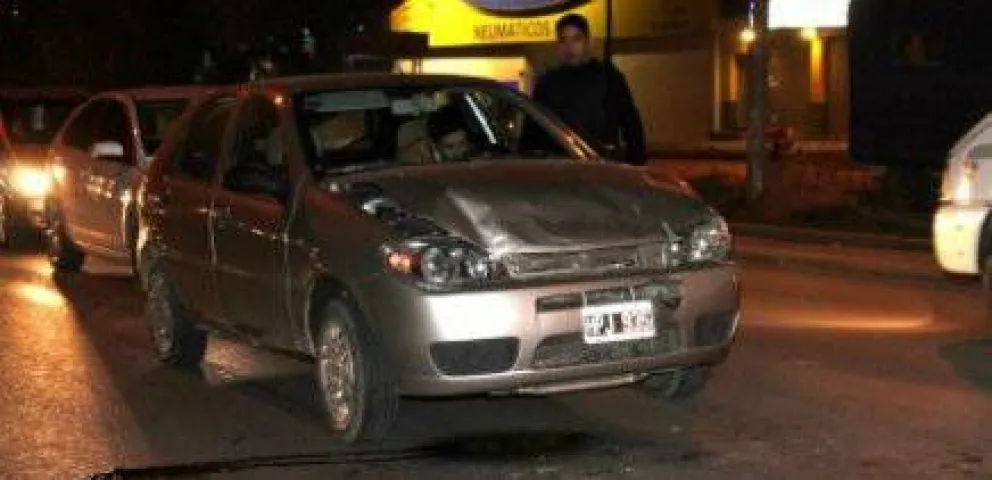 Choque en el &Ntilde;ireco 