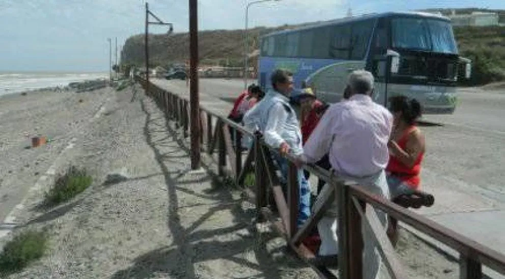 Los adultos mayores viajaron y se divirtieron 
