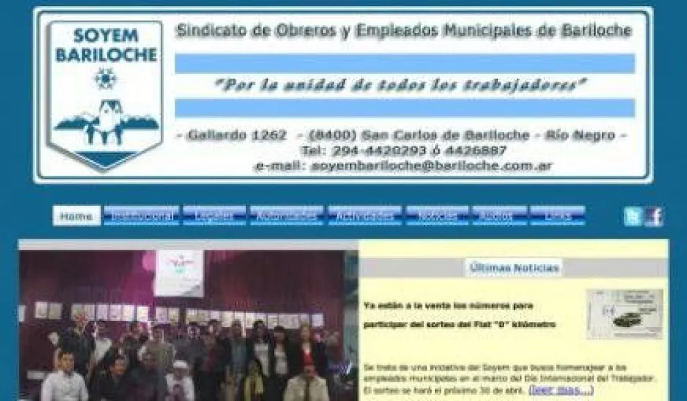 El SOYEM tiene su propia página web