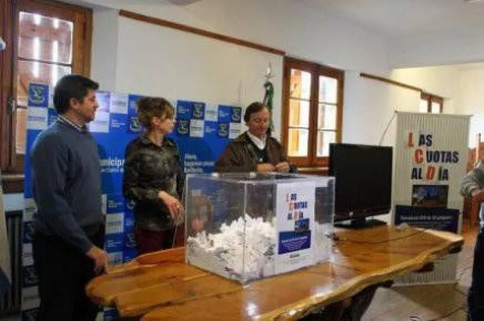 Sortearon el segundo LCD entre contribuyentes cumplidores