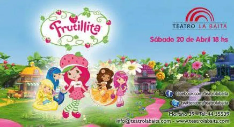 "Frutillita", en La Baita 