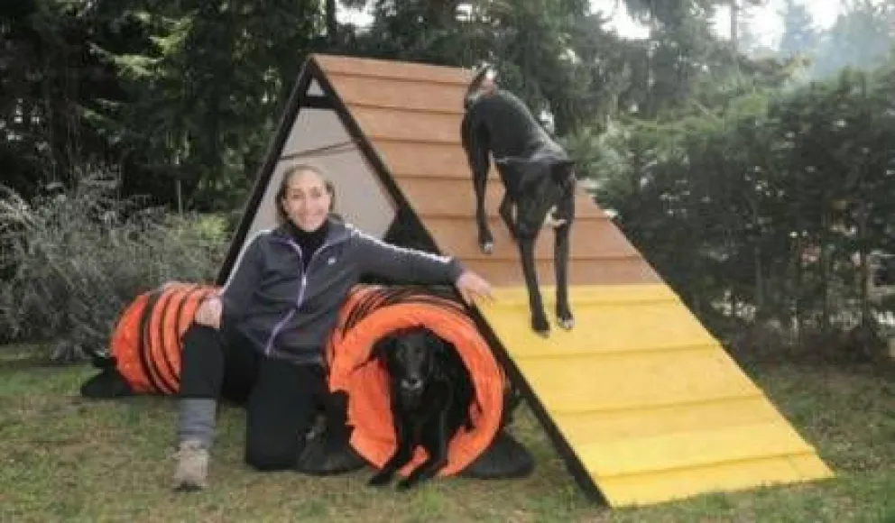 Barilochense competirá en novedoso deporte para perros