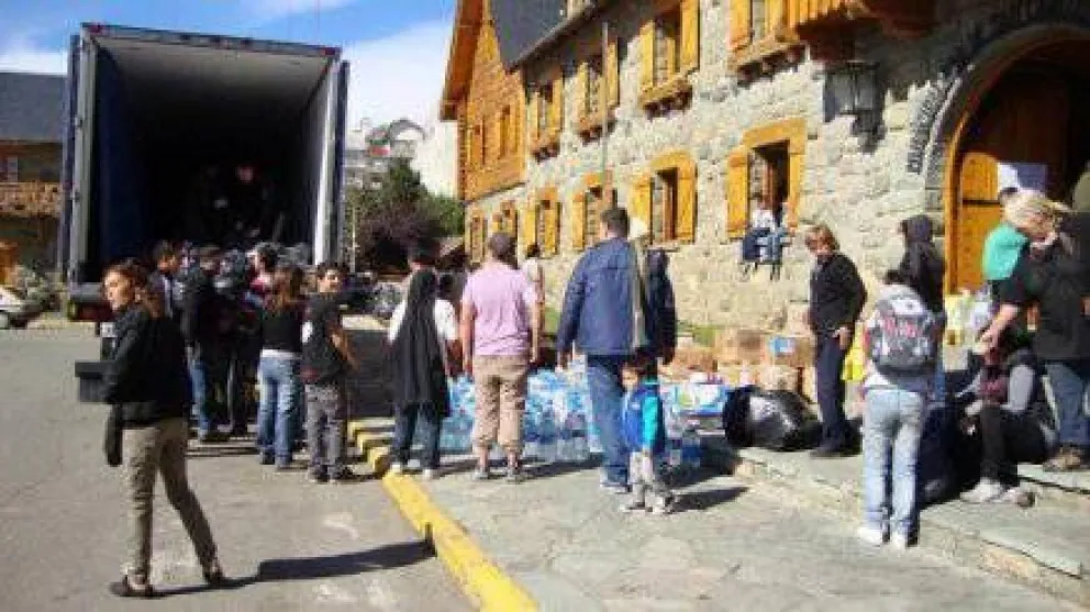 Enviaron las donaciones a La Plata