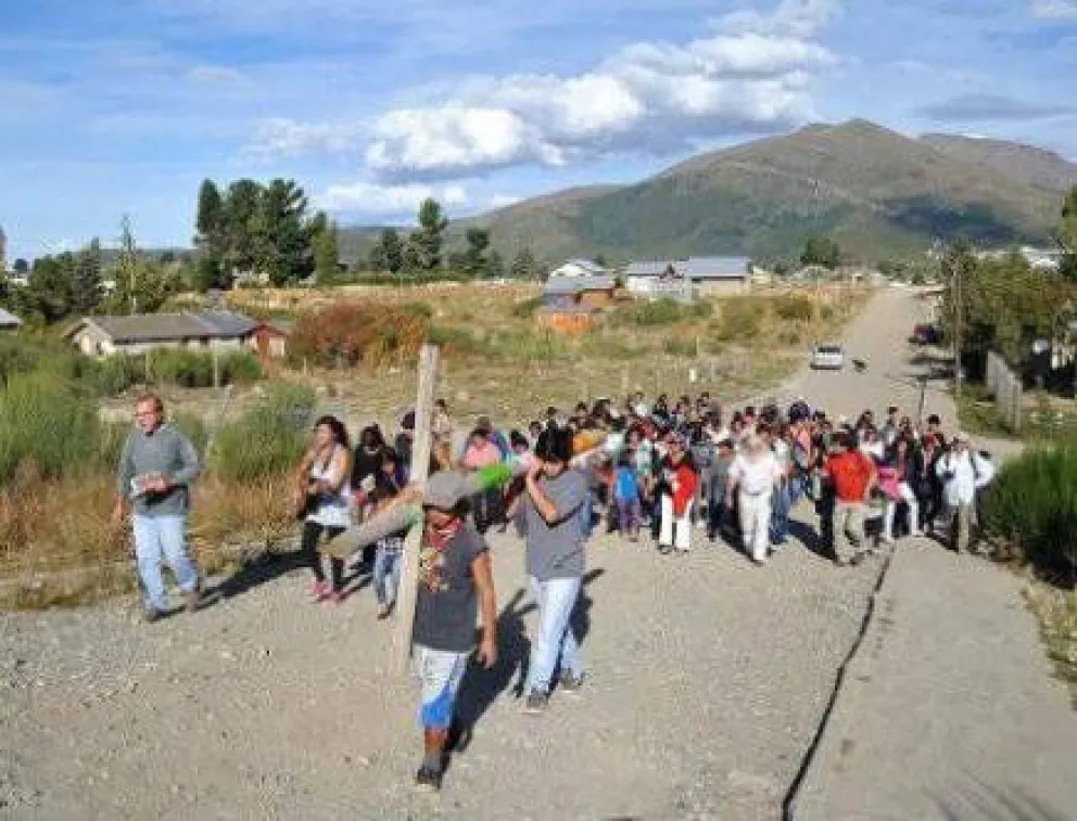 El Alto tuvo su Vía Crucis