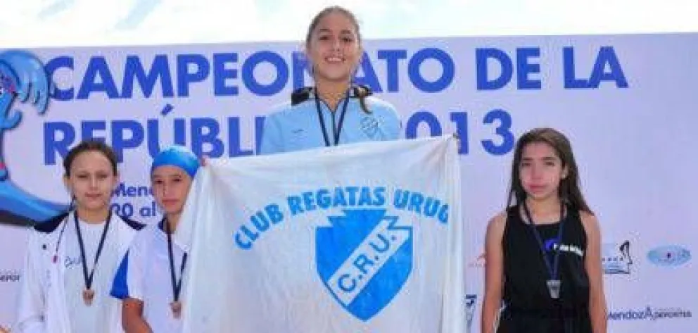  Nadadora de Bariloche fue subcampeona nacional 