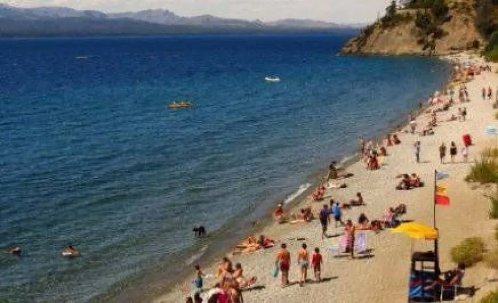Bariloche vive un verano de calor histórico