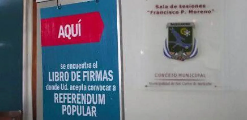 Mapa de los lugares habilitados para firmar