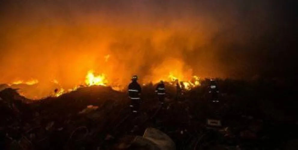 Otro incendio forestal en Bariloche 