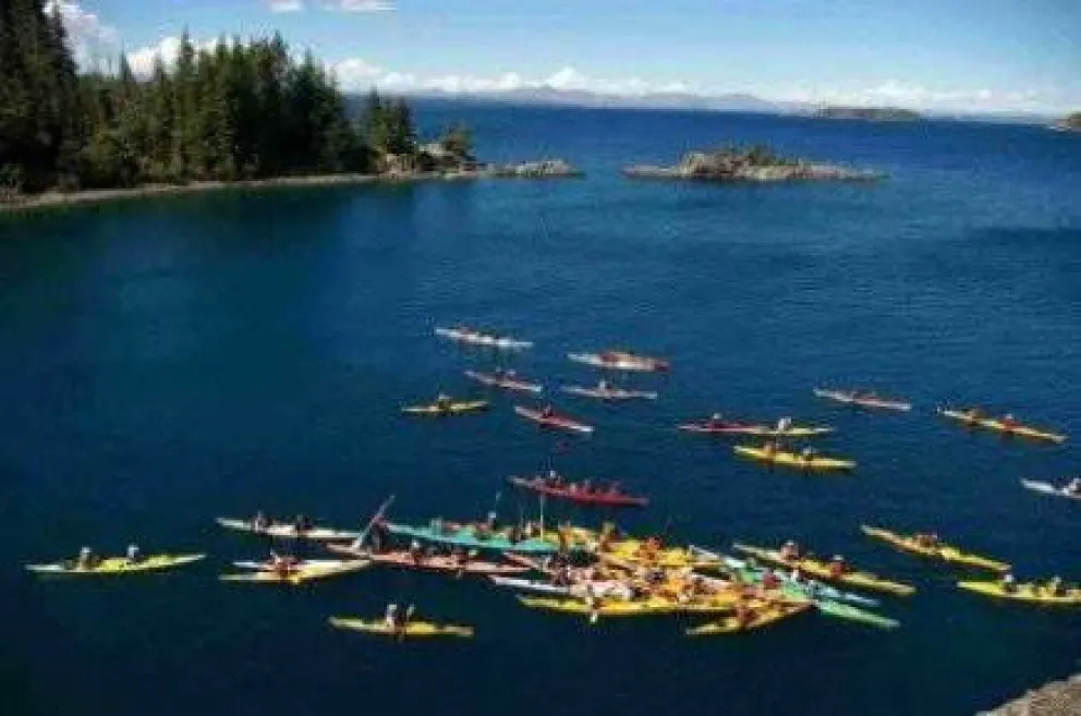 Comenzó el Encuentro Nacional de Kayakistas 