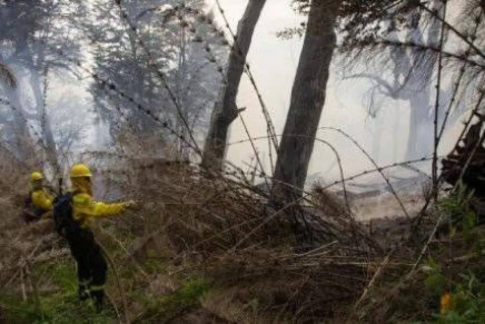 Controlaron el incendio en el Cerro Otto