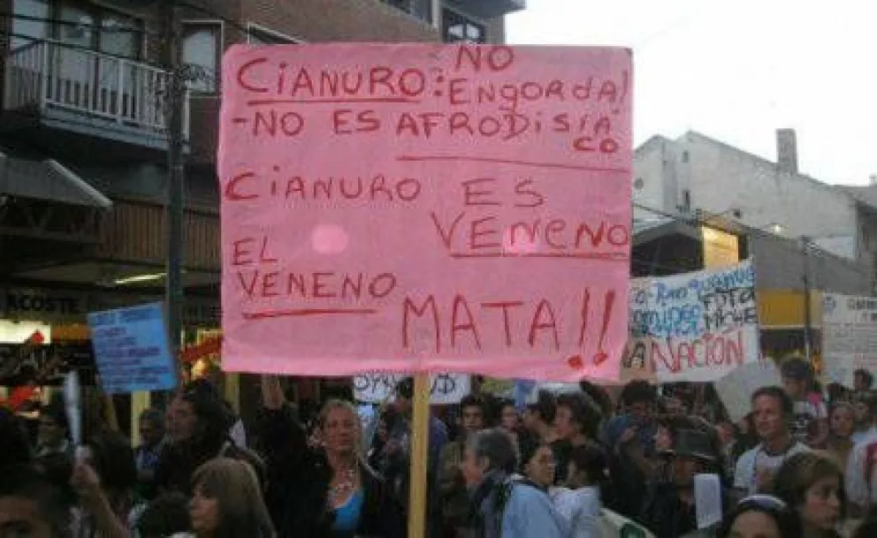 Otra marcha contra la megaminería 