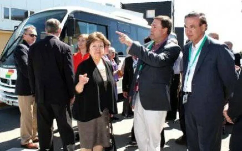 Sigilosa visita de Weretilneck y Pichetto al INVAP