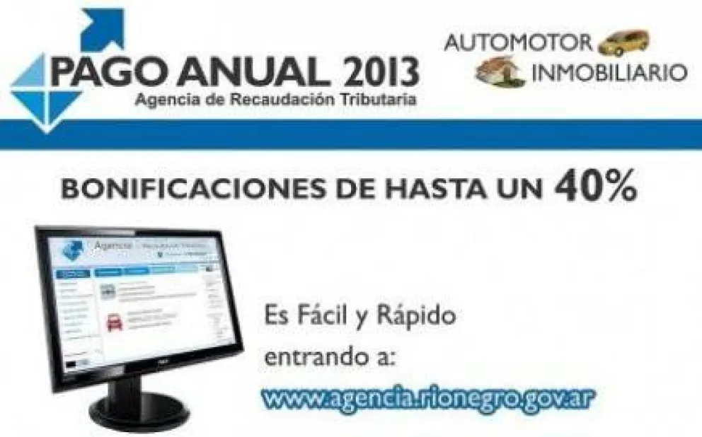Comienza opción de pago anual de Impuestos provinciales