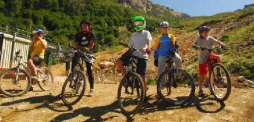 Abrió el "Bike Park" en el Catedral