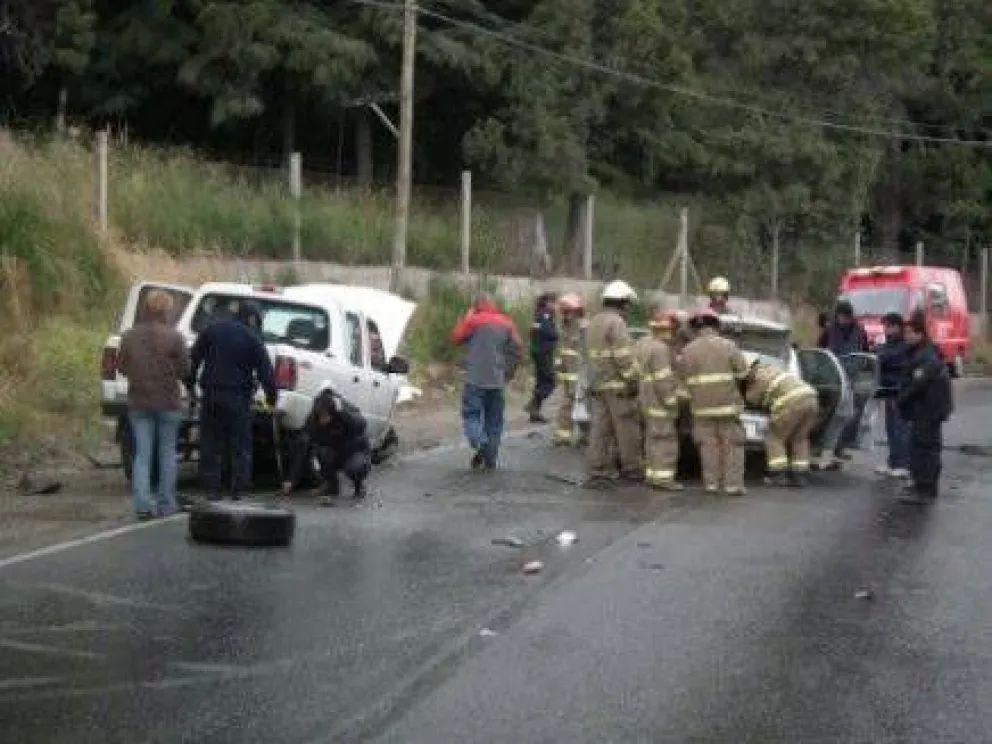 Falleció el joven accidentado en violento choque frontal