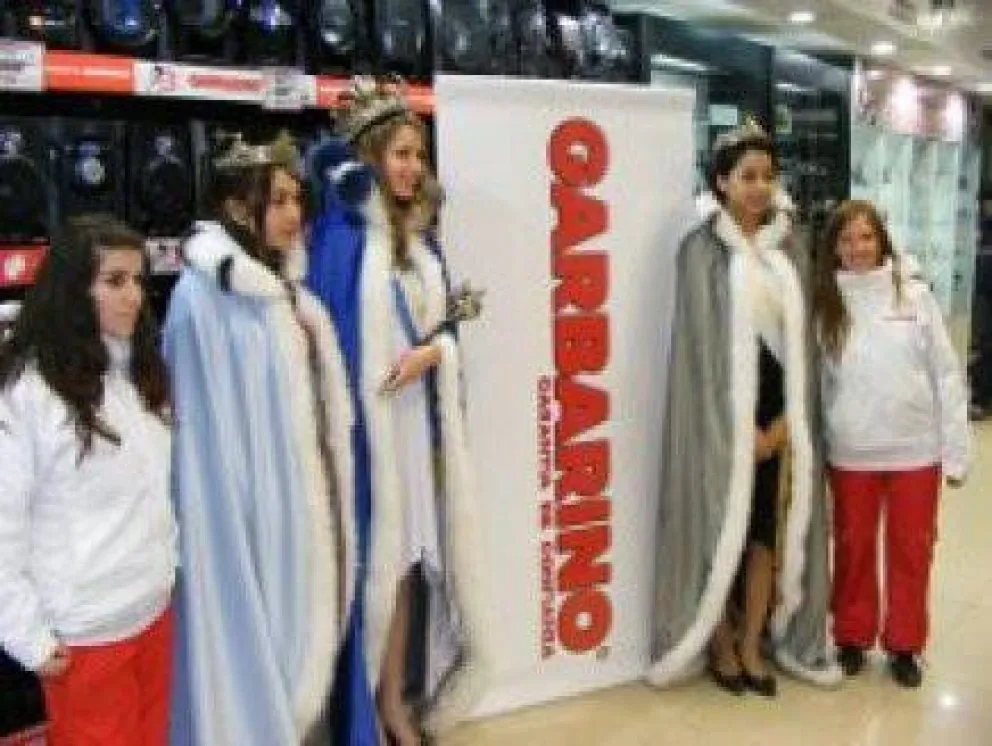 Garbarino estuvo presente en la Fiesta Nacional de la Nieve