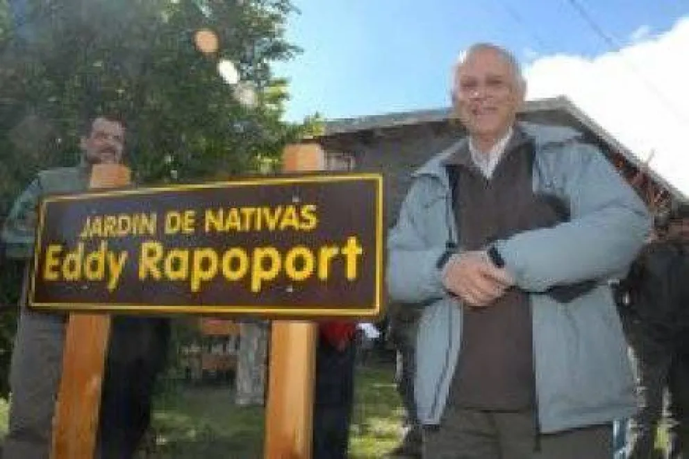 Inauguraron el Jardín de nativas "Eddy Rapoport"
