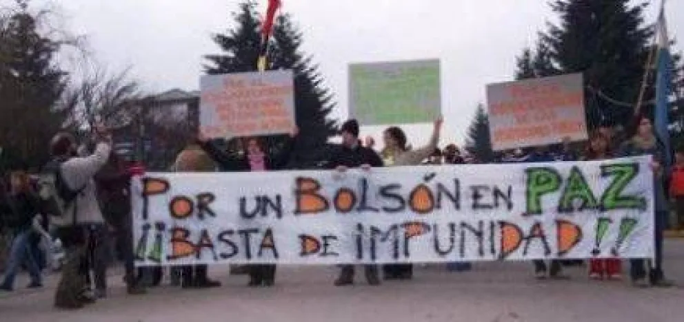 Marcha de repudio a la agresión del Intendente Romera a periodista de CQC