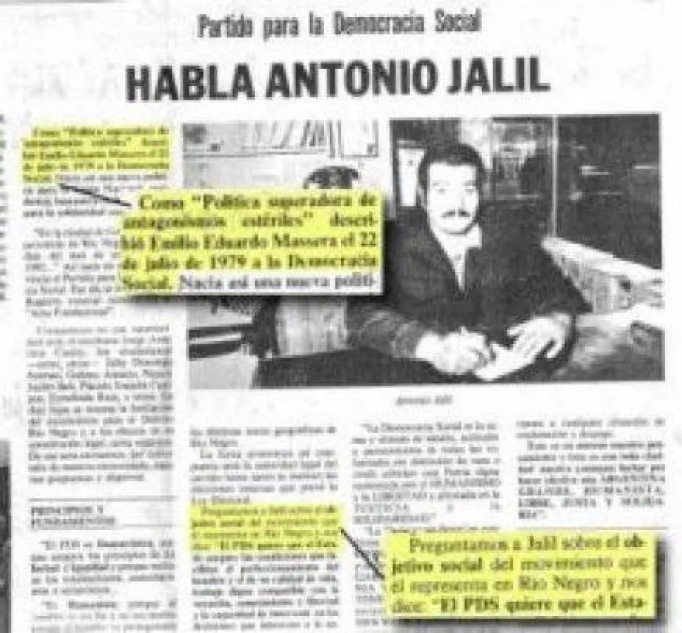 Ternado para Defensor del Pueblo, fue hombre de Massera en Bariloche
