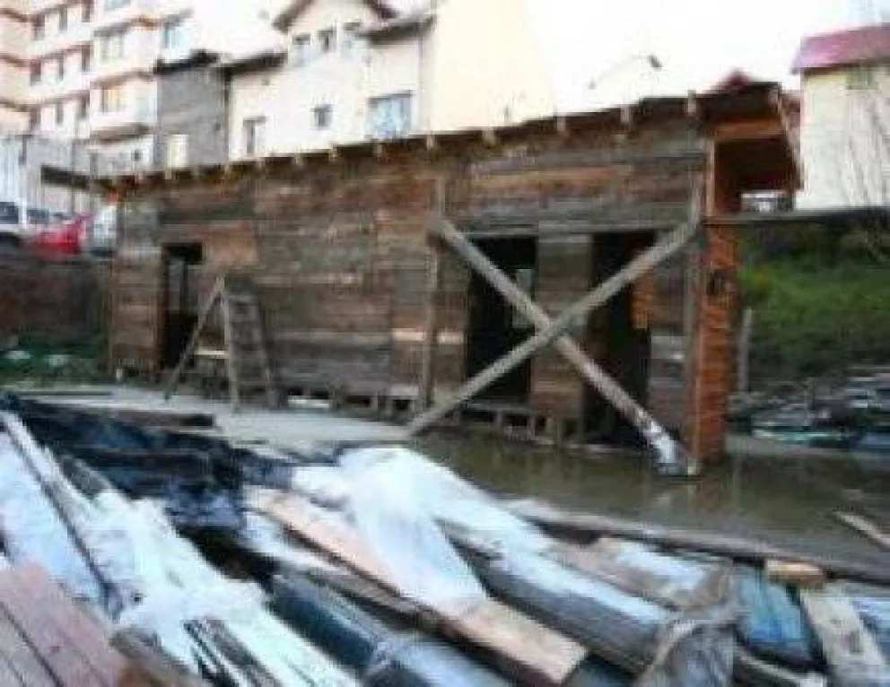 Vuelven a parar las obras de reconstrucción de la histórica Casa Bachmann