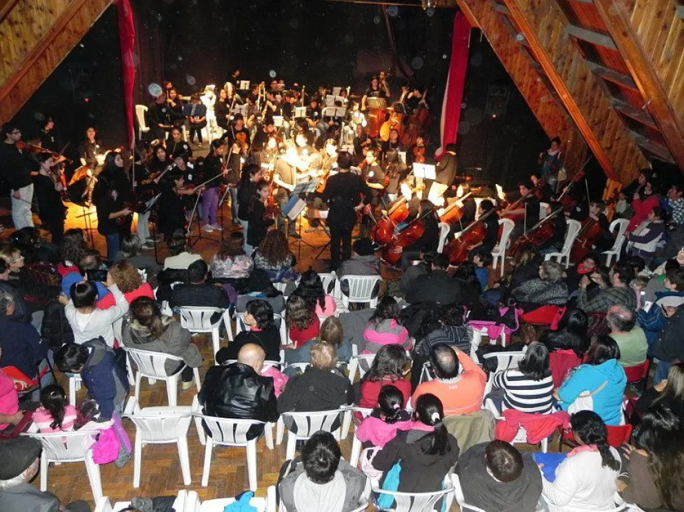 Músicos barilochenses en festejos del 25 de Mayo en Buenos Aires