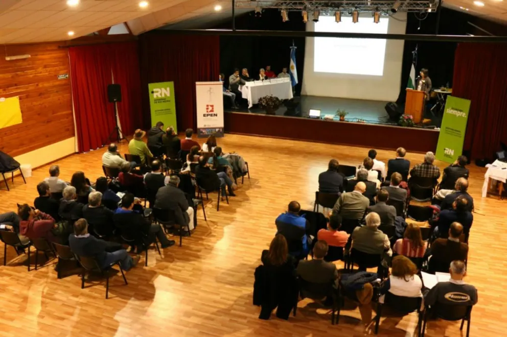 Audiencia pública en Dina Huapi
