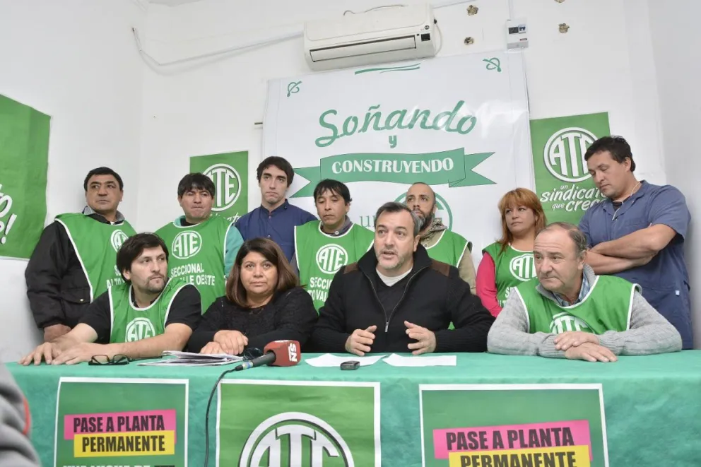 ATE comenzó el paro de 48 horas