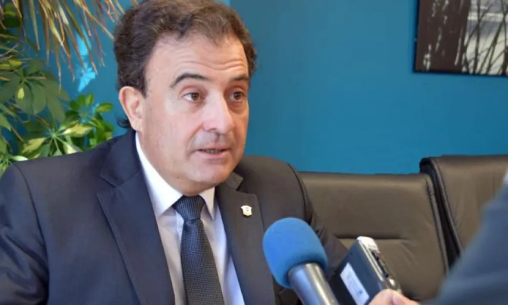 Pedro Pesatti, vicegobernador de Río Negro. 