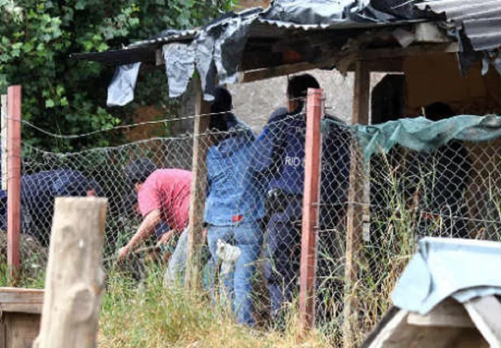 Casa en la que fue hallado el cuerpo de Garnica 