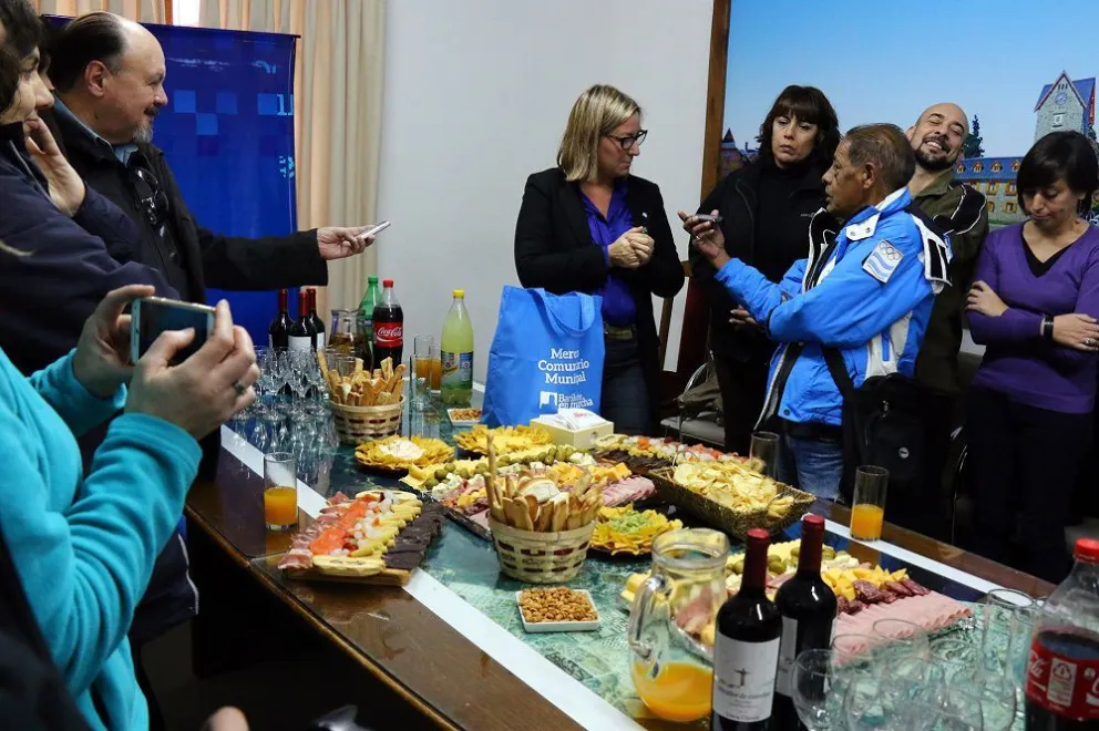 Agasajo a periodistas 