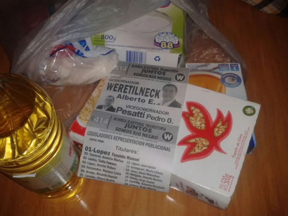 Imagen difundida por la denuncia pública del FpV