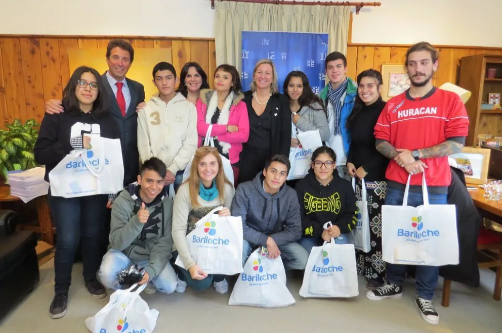Estudiantes de Vicente López conocieron Bariloche
