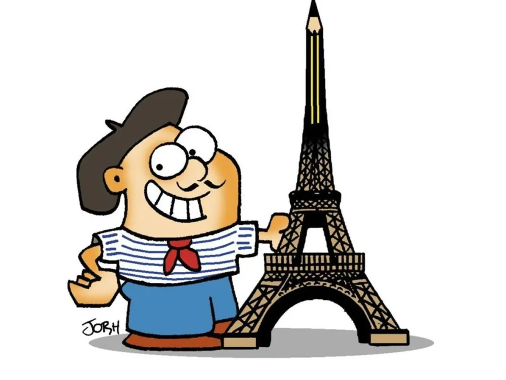 Llegó a Bariloche la muestra de artistas gráficos sobre Paris