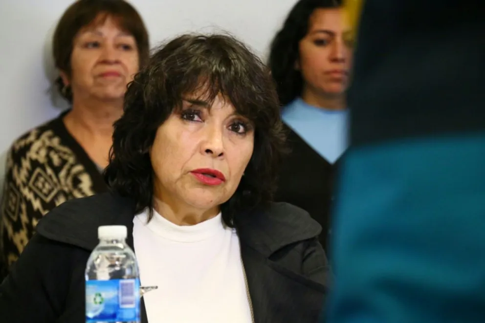 Rosa Negrón, secretaria general de la seccional local de la Uthgra