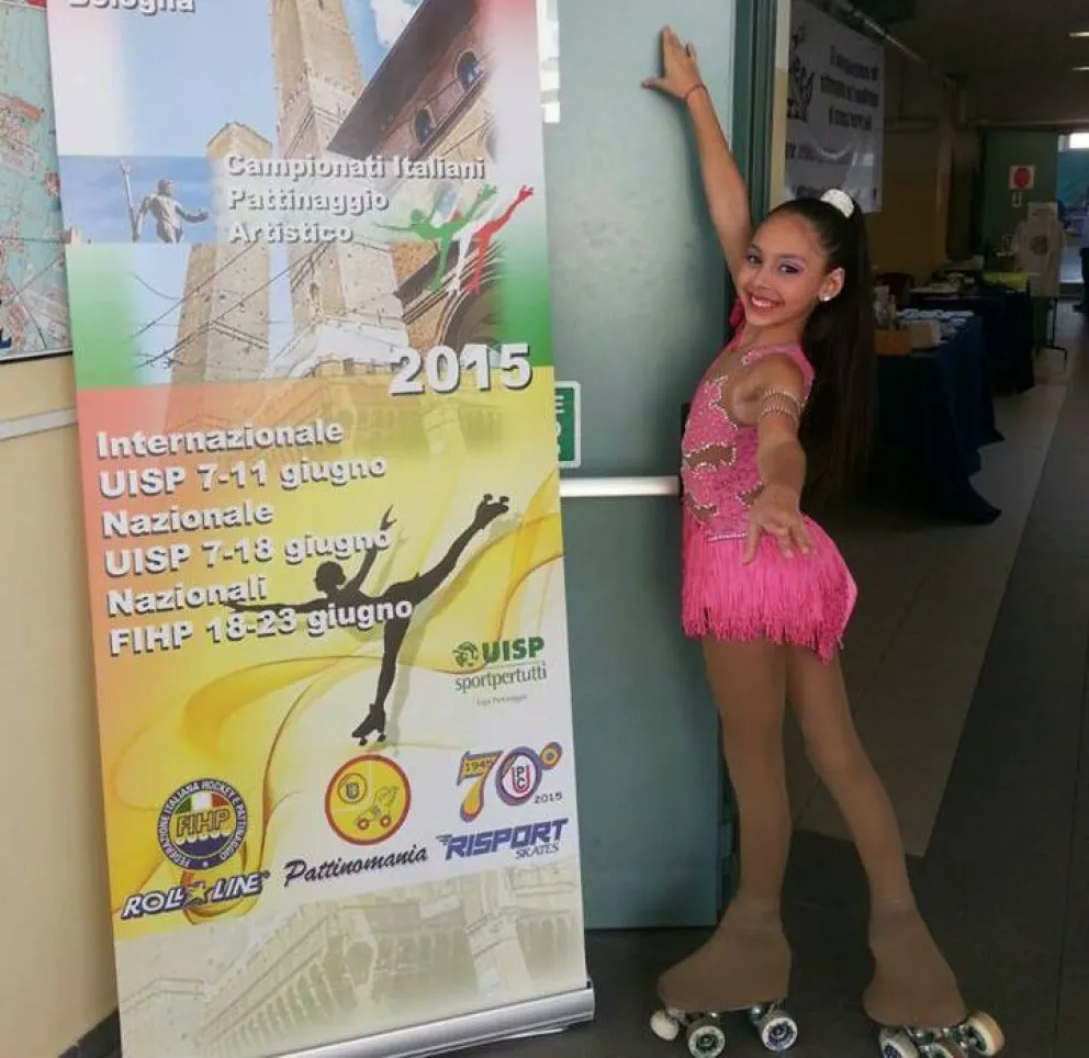 Romina Arenas cosechó experiencia y buenos resultados en Italia