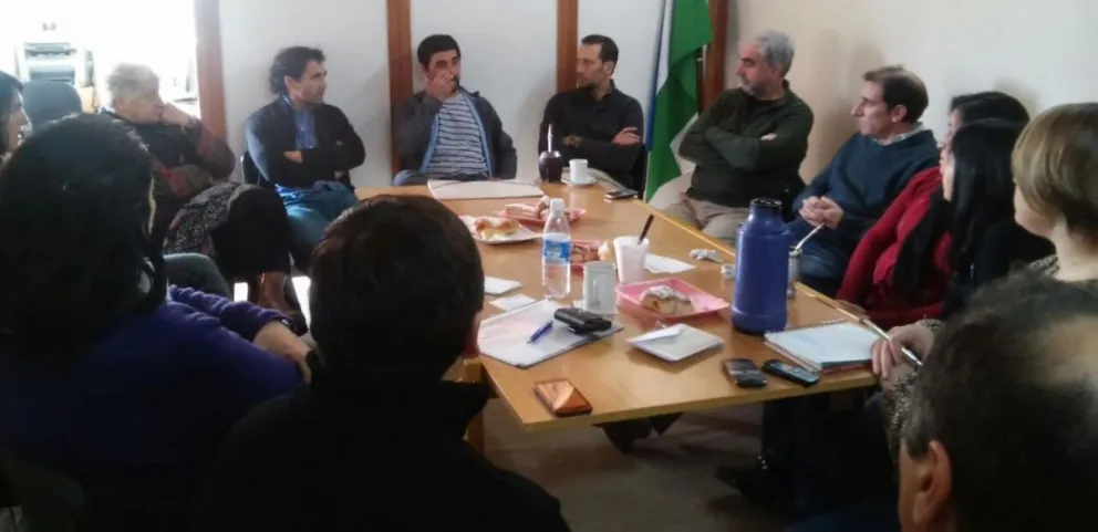 Concejales analizaron avance de obras en ruta 23