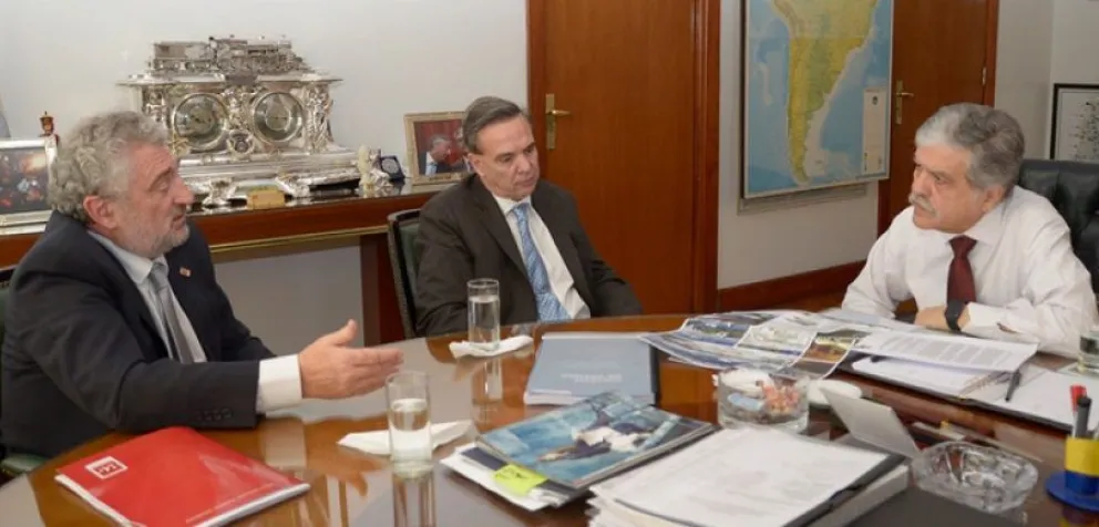 Rector de la UNRN se reunió con De Vido