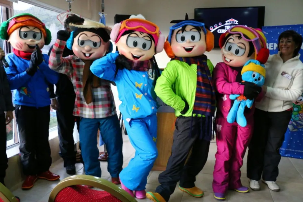 Los personajes del dibujito Turma da Monica le pondrán color y alegría a la temporada.