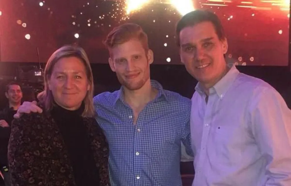 La intendenta y el cantante se encontraron en la gala final de "Elegidos".