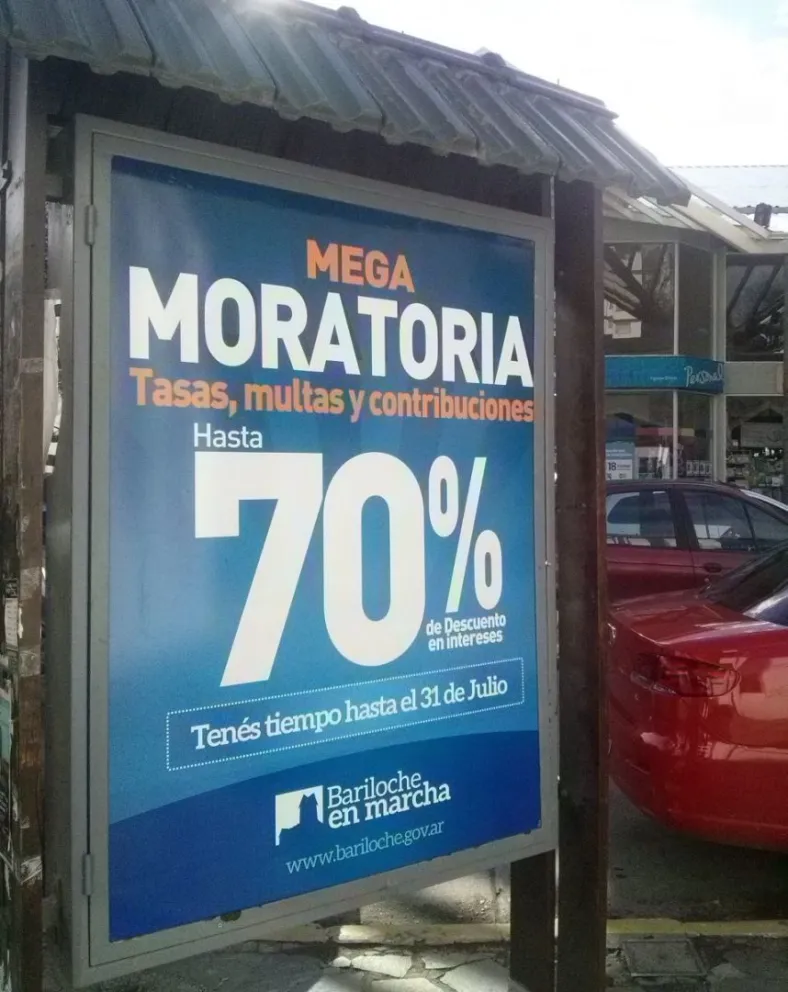 La cartelería sólo se está utilizando para comunicación institucional