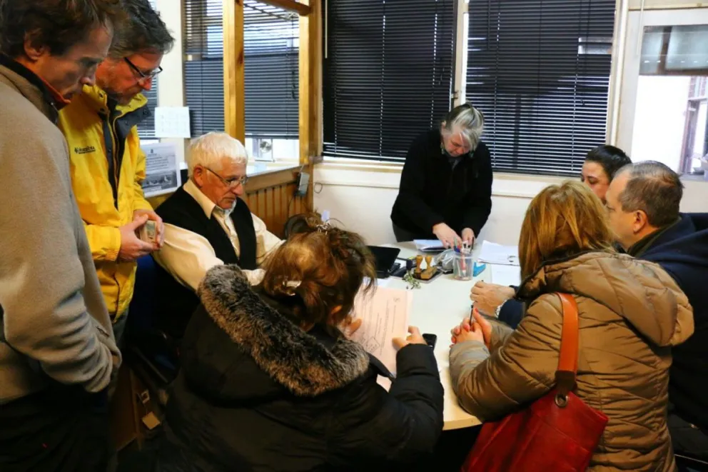 La actividad fue intensa durante toda la jornada en la Junta Electoral Municipal