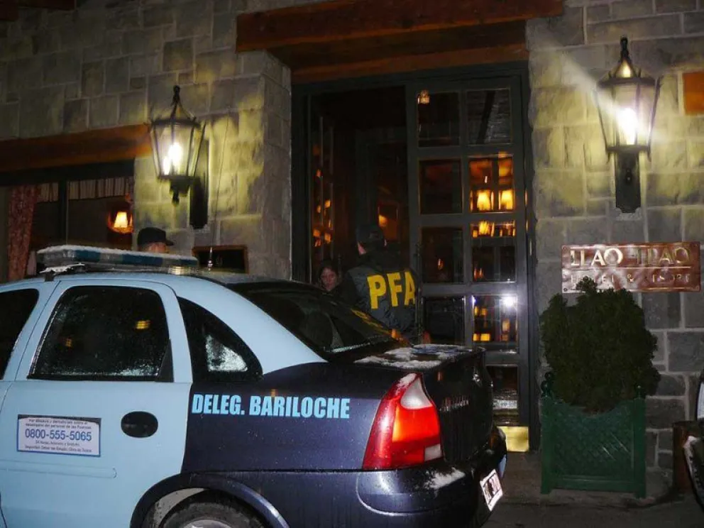 Los turistas planeaban otro fraude al Hotel Llao Llao.