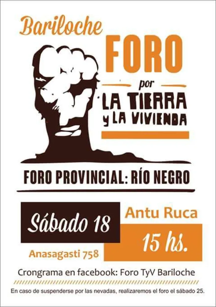 Encuentro provincial del Foro por la Tierra y la Vivienda