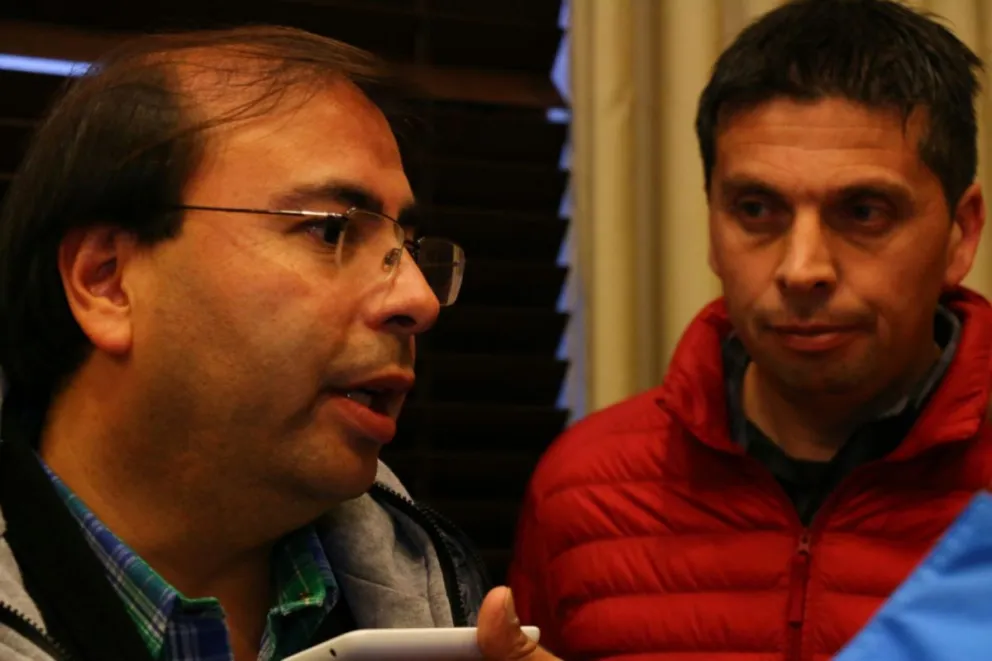 Mauricio Silva llegó a Bariloche para tomar contacto con la mesa rionegrina.