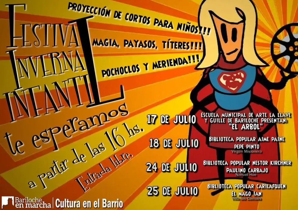 Tardes de películas y merienda para las vacaciones