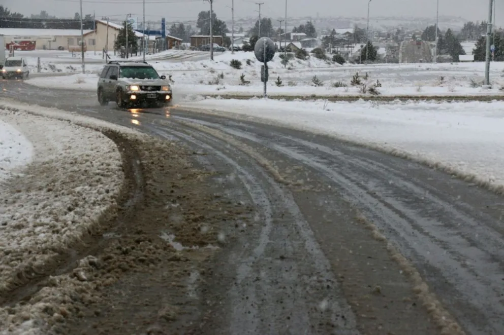 Fiscalizan los accesos entre Chubut y Río Negro
