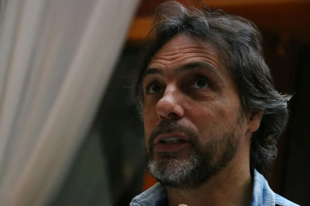 Gustavo López paso por Bariloche.