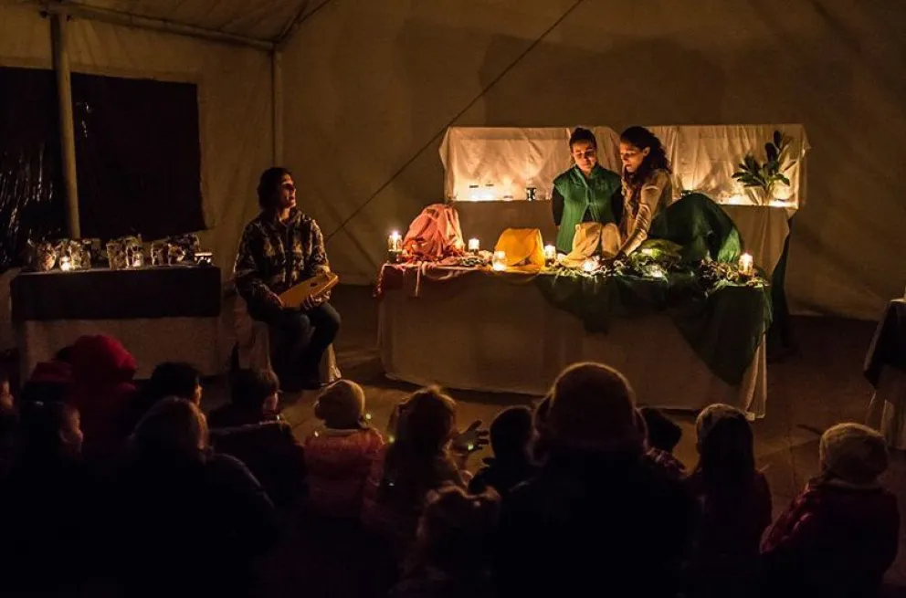 Mundos Invernos, un viaje de arte en La Semilla