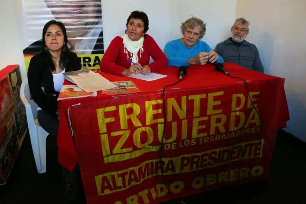 Quintillán y Aligia serán los candidatos provinciales del Frente de Izquierda