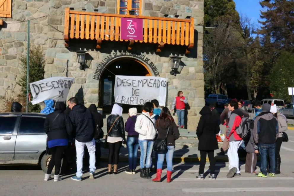 En julio, un grupo de desocupados barilochenses había reclamado prioridad ante trabajadores golondrinas.